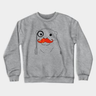 Mustache Flag China Crewneck Sweatshirt